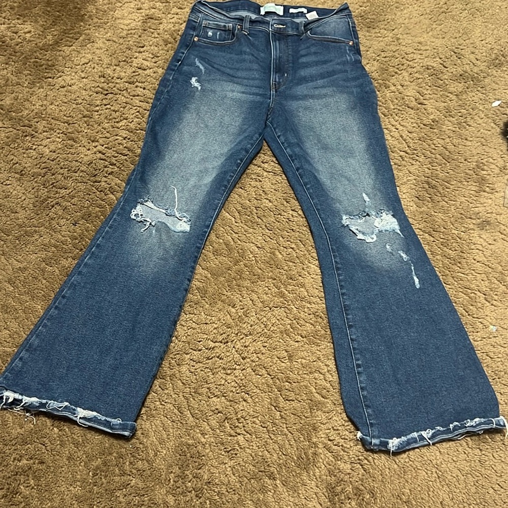 Bell bottom jeans
